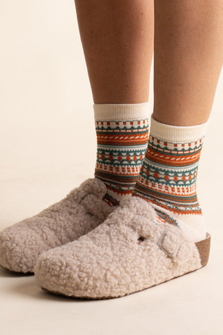 Bohemia Totem Knit Socks