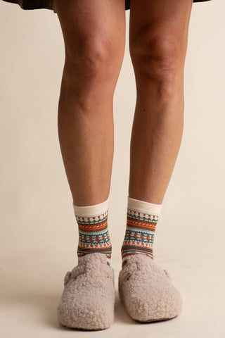 Bohemia Totem Knit Socks