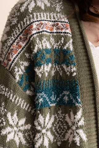 Cooler Weather Chenille Cardigan