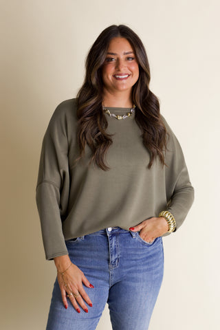 Butter Drape Dolman Top
