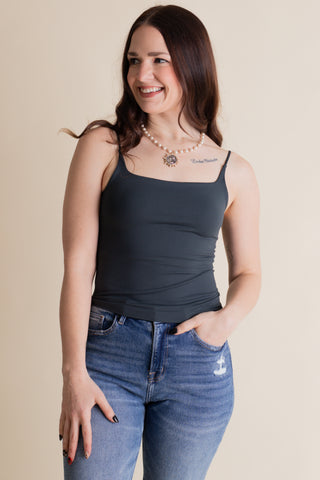 Signature Move Square Neck Cami