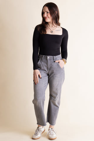 Signature Move Square Neck Top