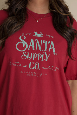 Santa Supply Co Tee