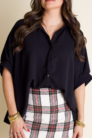 Boss Babe Button Up Airflow Top