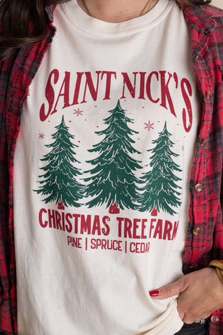 Saint Nick's Tree Farm Tee