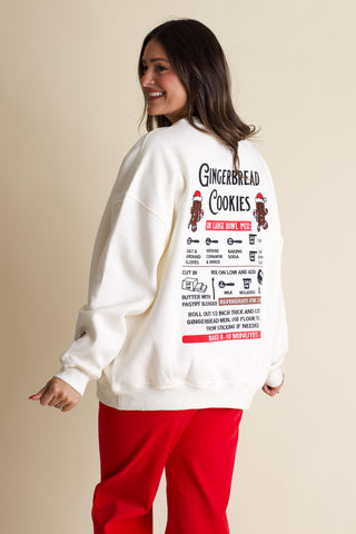 Embroidered Christmas Sweatshirt