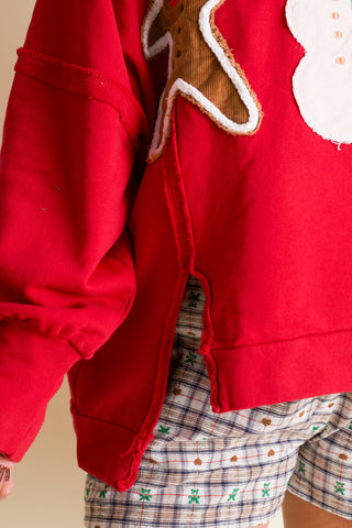 Christmas Cuties Patch Pullover