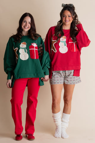 Christmas Cuties Patch Pullover