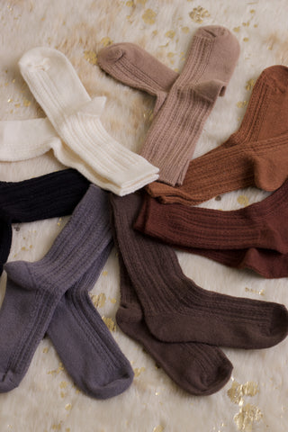 Snowy Day Mid-Calf Socks