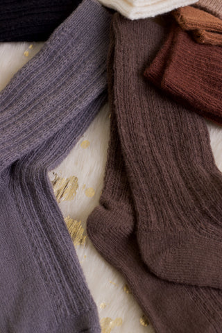 Snowy Day Mid-Calf Socks