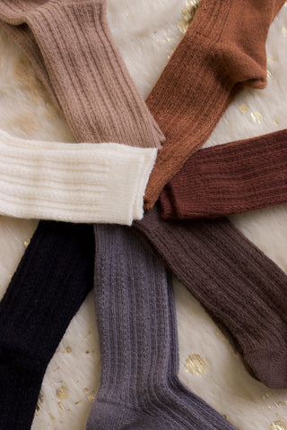 Snowy Day Mid-Calf Socks