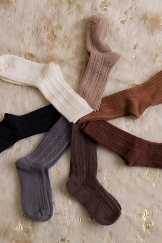 Snowy Day Mid-Calf Socks