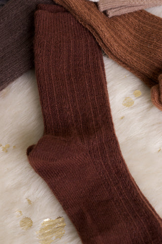 Snowy Day Mid-Calf Socks