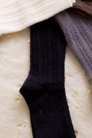 Snowy Day Mid-Calf Socks