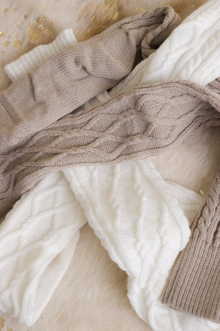 Over the Knee Knit Sweater Socks