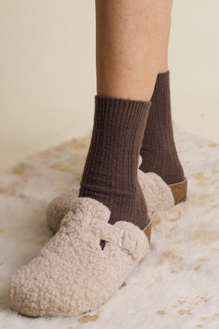 Snowy Day Mid-Calf Socks