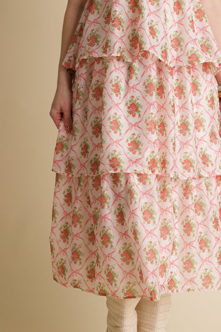 Morning Blooms Midi Dress