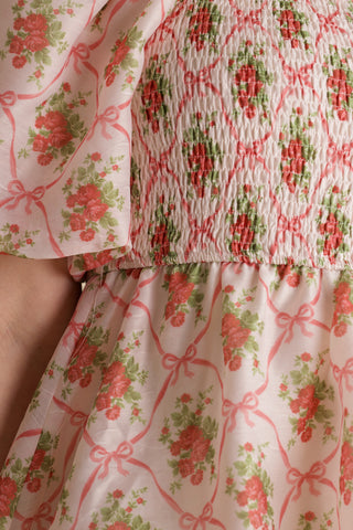 Morning Blooms Midi Dress