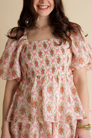 Morning Blooms Midi Dress