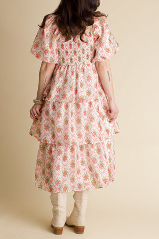 Morning Blooms Midi Dress