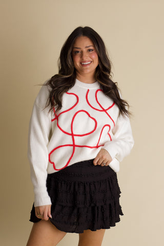 Threaded Together Embroidered Sweater