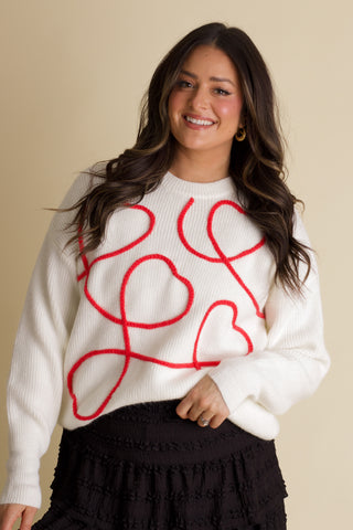 Threaded Together Embroidered Sweater