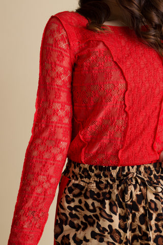 Never Let Go Boat Neck Top