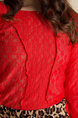 Never Let Go Boat Neck Top