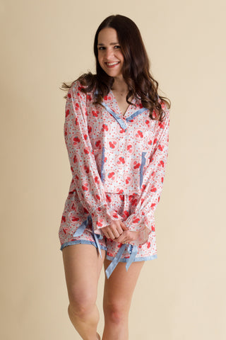 Strawberry Love Pajama Set