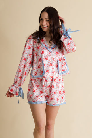 Strawberry Love Pajama Set