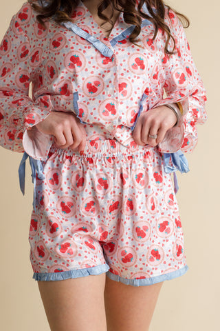 Strawberry Love Pajama Set