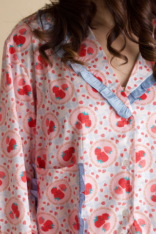 Strawberry Love Pajama Set