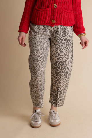 Believe In Me Barrel Leg Pants