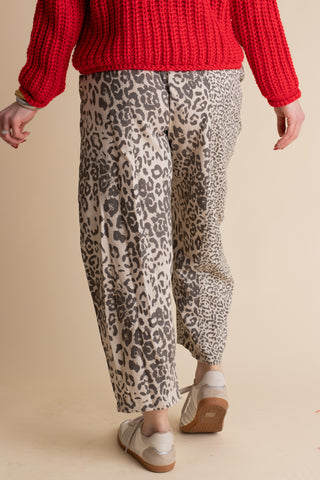 Believe In Me Barrel Leg Pants