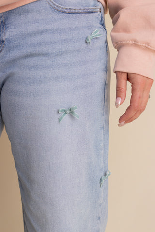 Claire High Rise Cropped Barrel Jeans