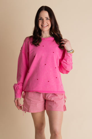 Never Far Away Crew Neck Top