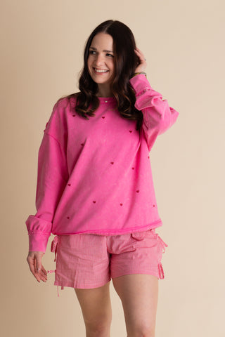 Never Far Away Crew Neck Top