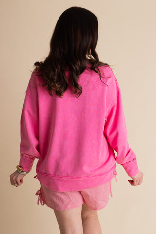 Never Far Away Crew Neck Top