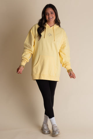 Mindset Is Everything Hoodie - Yellow