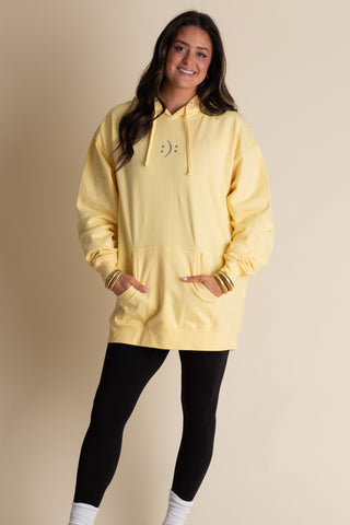 Mindset Is Everything Hoodie - Yellow