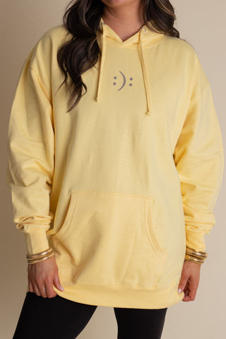 Mindset Is Everything Hoodie - Yellow