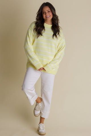 Sunny Days Striped Sweater