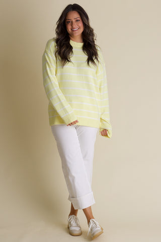 Sunny Days Striped Sweater