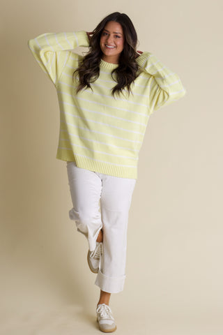 Sunny Days Striped Sweater