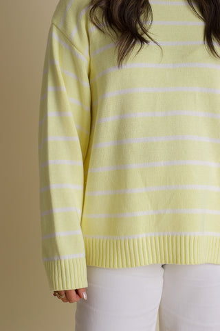 Sunny Days Striped Sweater