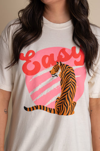 Easy Tiger Tee - Ivory
