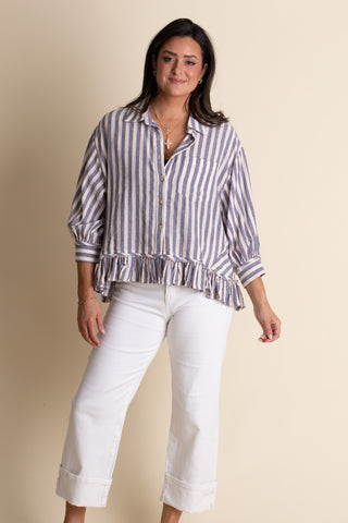 Close To Me Striped Top