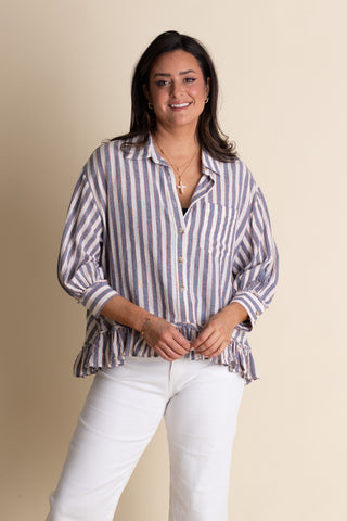 Close To Me Striped Top