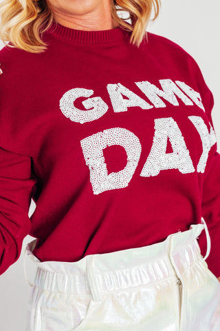 Game Day Sequin Sweater *Final Sale*