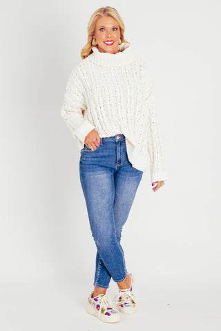 Like New Cable Knit Sweater *Final Sale*
